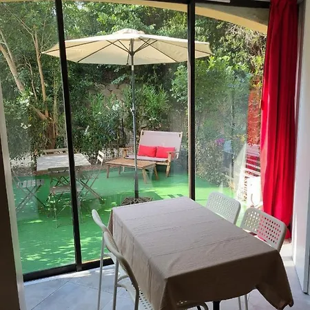 דירה Studio 4 Personnes Avec Jardin Et Parking A הייר